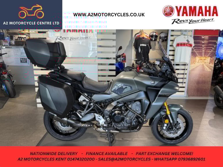 2022 Yamaha Tracer 9GT in Tech Kamo with loads of extras fitted and full history