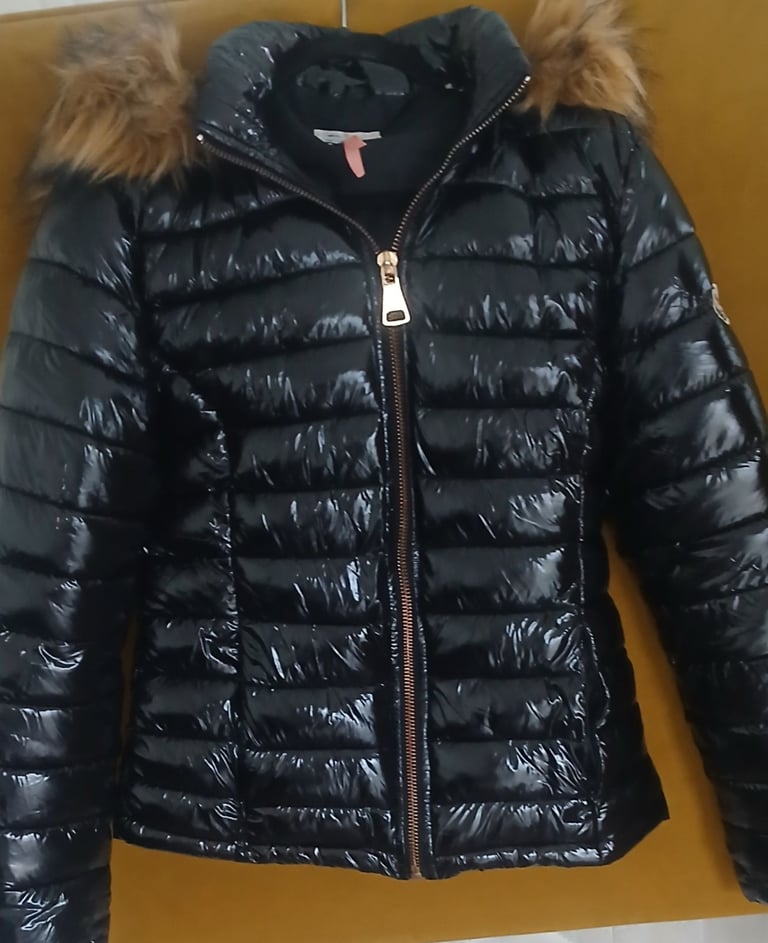 image for Moncler ladies red chilli puffer jacket