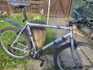 Tall gents bicycle for riders 6 feet tall and over, 22-5 inch frame, 26 inch wheels. £60 Throsk
