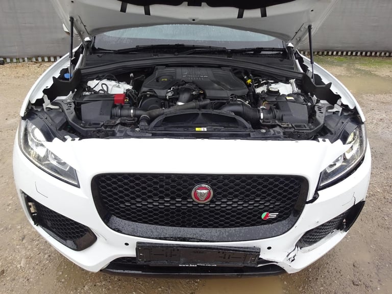 2017 67 REG JAGUAR F-PACE V6 S AWD 3.0 DIESEL AUTO DAMAGED REPAIRABLE SALVAGE