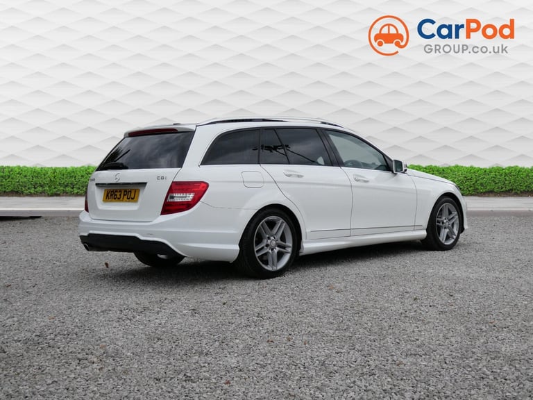 2013 Mercedes-Benz C-Class C220 CDI BlueEFFICIENCY AMG Sport 5dr Auto *GEARBOX OIL+SATNAV+CRUISE+...