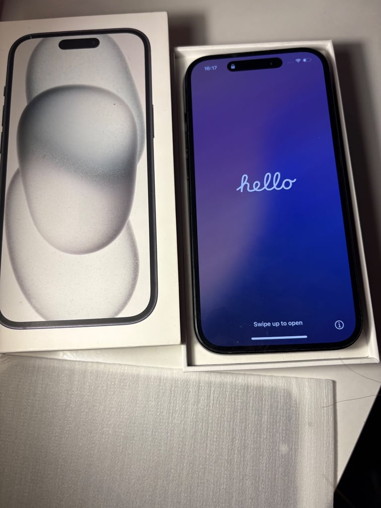 image for iPhone 15 black 128gb 