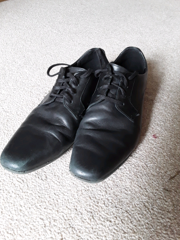 Mens / School Clarks Shoes size UK 7 1/2 G - vgc - 