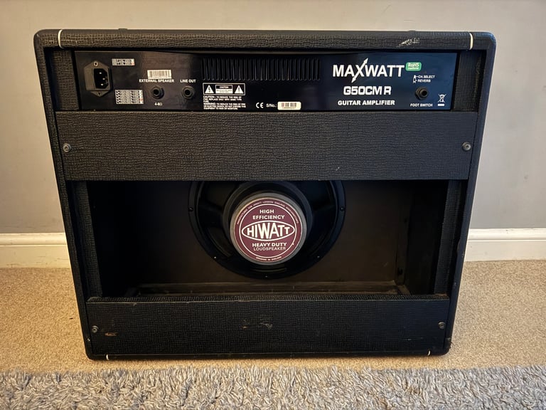 Hiwatt Maxwatt G50CMR Solid-State Guitar Amplifier