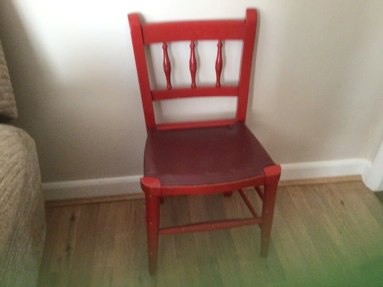 image for Child’s Wooden Chair.