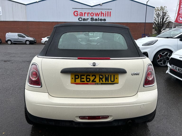 2012 MINI Convertible 1.6 One 2dr CONVERTIBLE Petrol Manual
