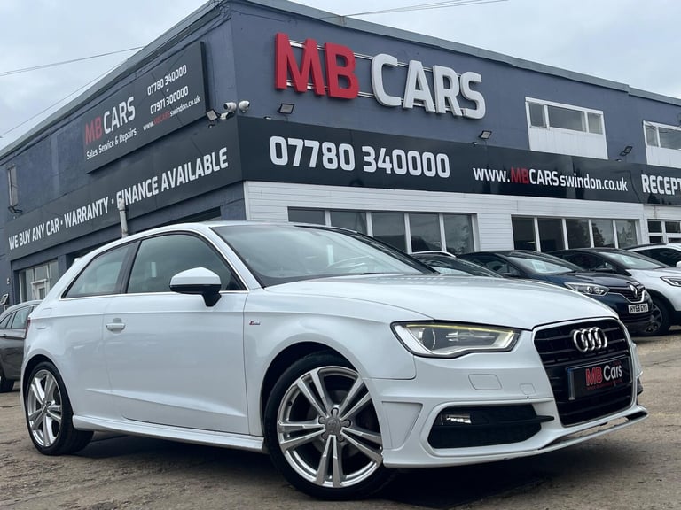 2014 Audi A3 1.4 TFSI CoD S line Euro 6 (s/s) 3dr HATCHBACK Petrol Manual