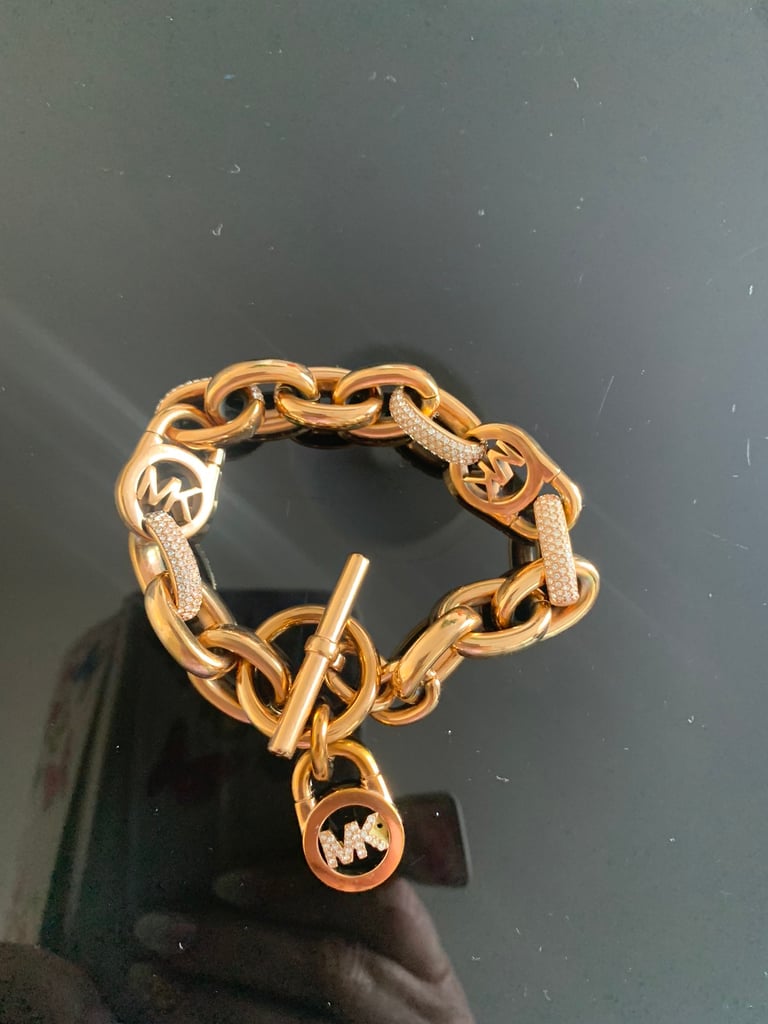 Michael kors chunky bracelet hot sale