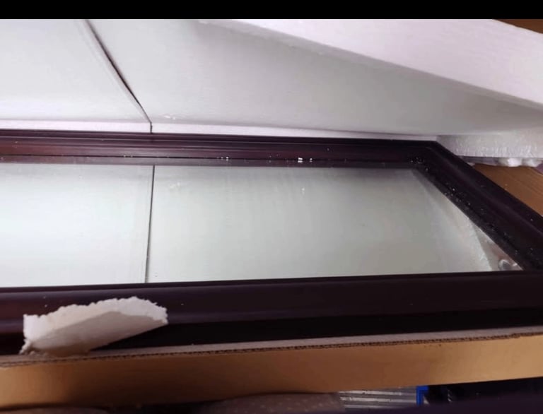 Solid mahogany mirror 150x60cm