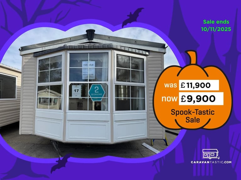 40x12.5ft - 2 Bed Static Caravan - DG - Offsite Sale, Private Land, Self Build