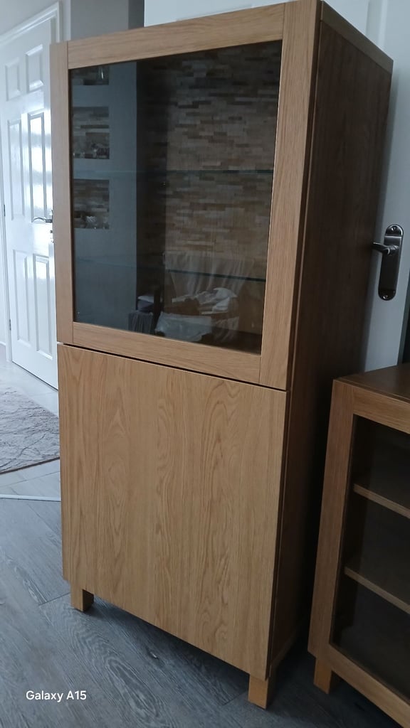 BESTA TV unit and two storage cabinets 