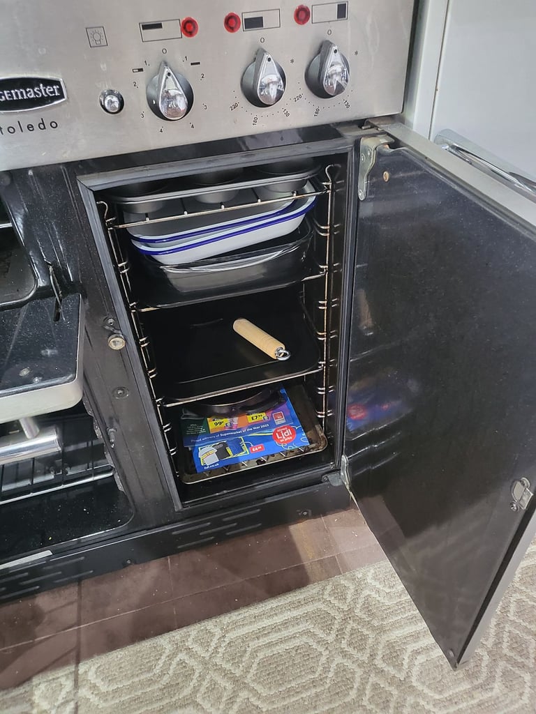 Rangemaster toleda 90 stainlell steel cooker