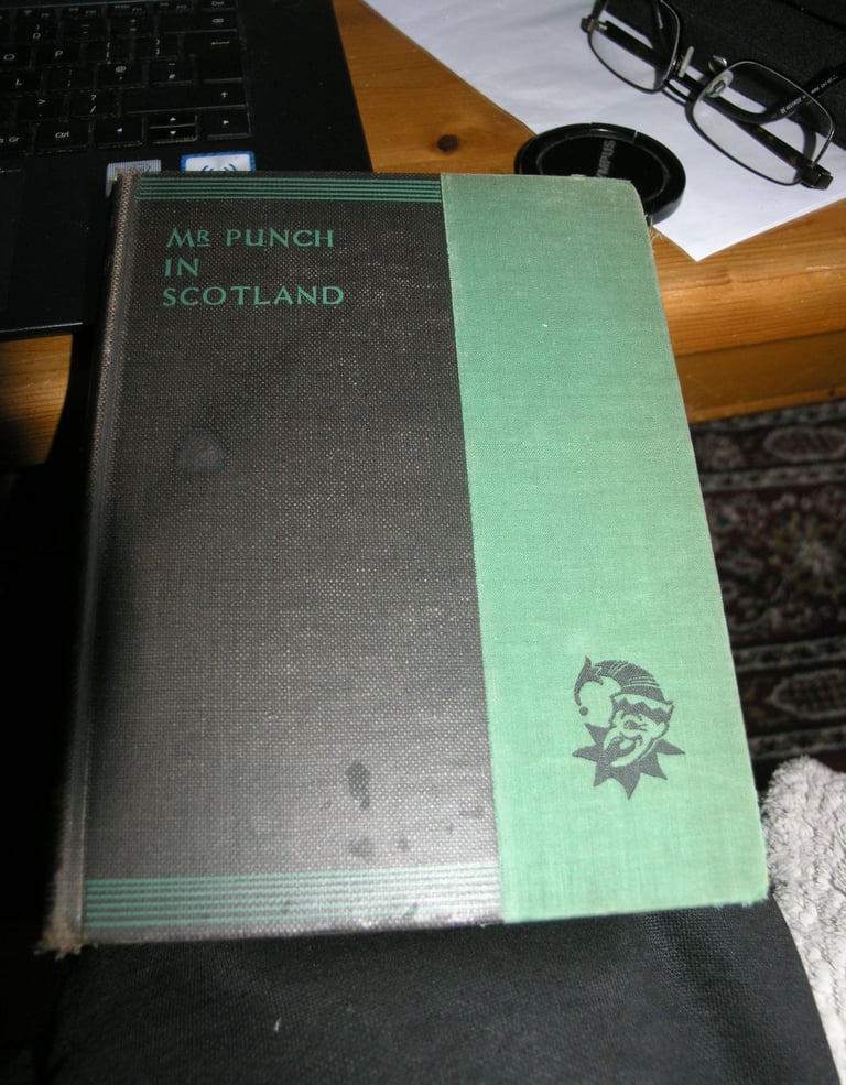 image for Vintage Book. Mr Punch In Scotland With 256 Illustrations Only £3 Weymouth