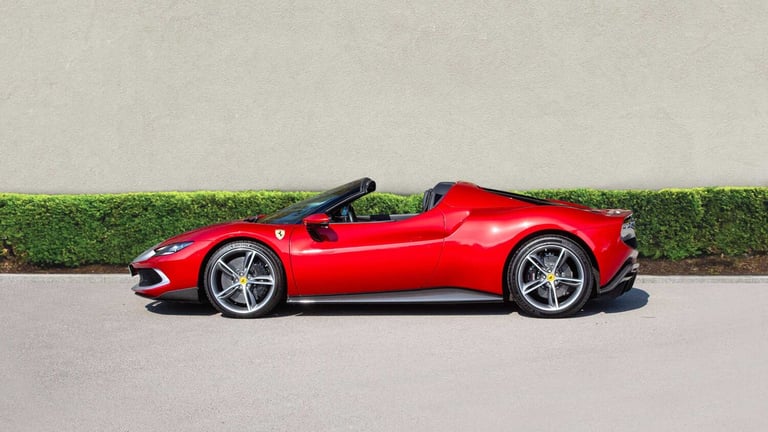 2023 Ferrari 296 GTS 3.0T V6 7.45kWh Spider F1 DCT Euro 6 (s/s) 2dr Convertible Plug-In Hy Automatic