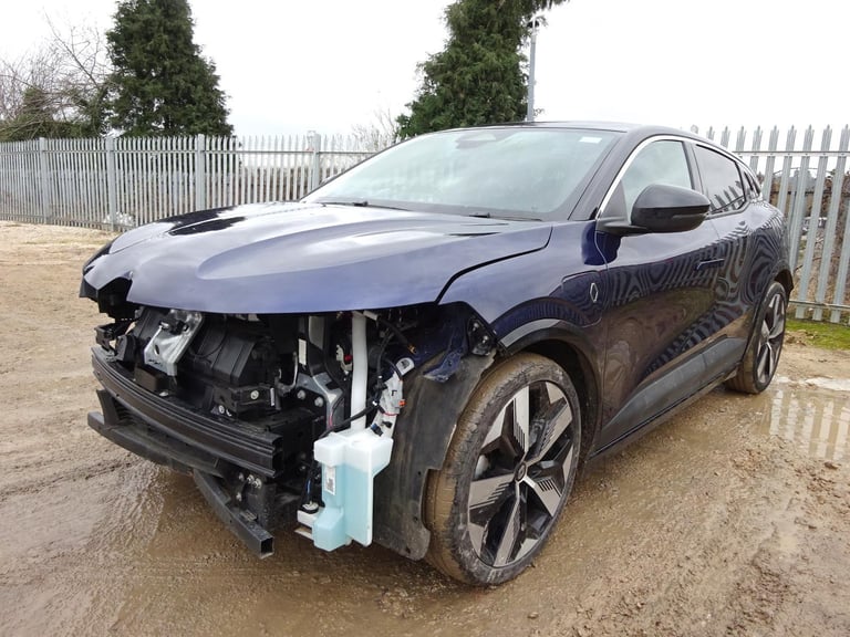 2024 24 REG RENAULT MEGANE TECHNO+ EV ELECTRIC AUTO DAMAGED SALVAGE