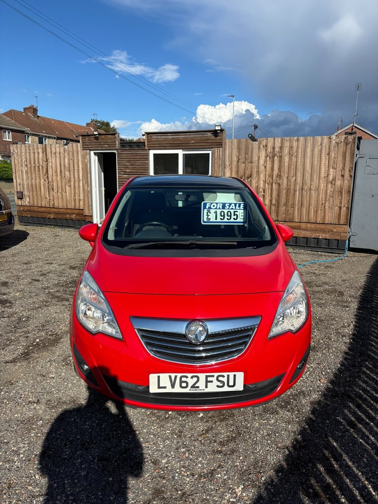 2012 Vauxhall Meriva 1.4i 16V SE 5dr MPV Petrol Manual