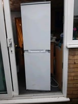 LARGE INTERGRATED FRIDGE FREEZER CAN BE USED AS FREE STANDING 