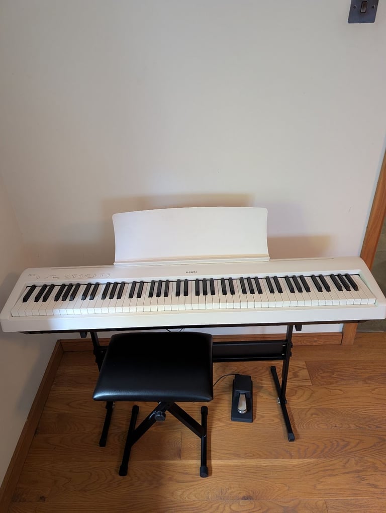 Kawai ES110 Digital Piano with stand, stool and pedal.