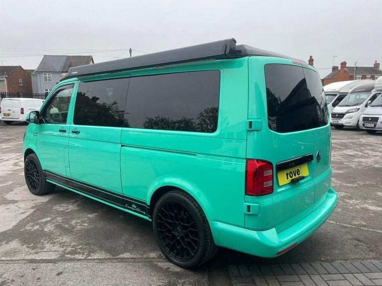 Volkswagen Transporter T28 Camperking 4 berth 5 belt Rock & Roll bed camperv