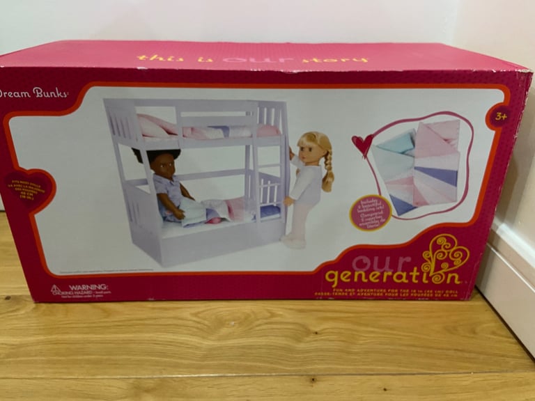 Our Generation Doll bunk beds