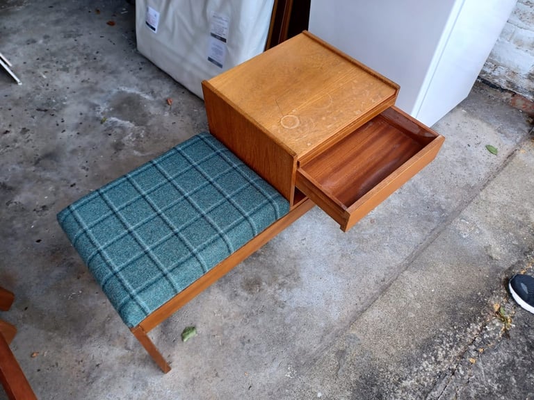 Vintage telephone table 