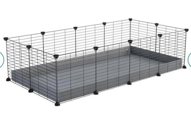 Kavee 4x2 C&C Guinea pig cage with accessories 
