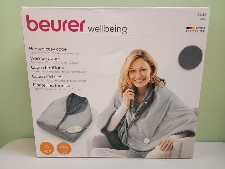 image for Beurer Wellbeing Heated Cosy Cape CC50