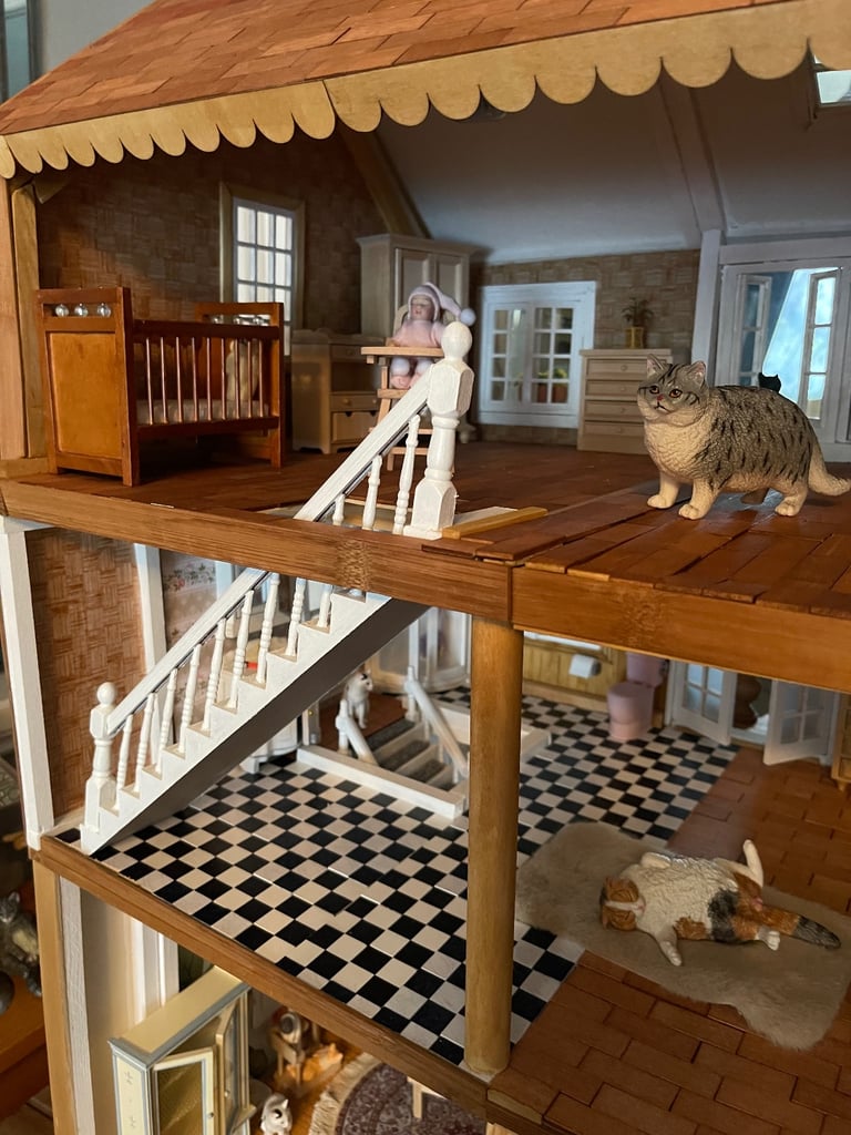 Home made dolls house