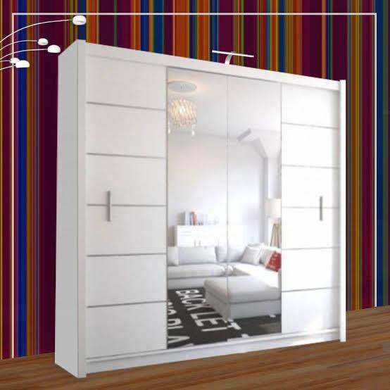 GUARANTEED PRICE- BRAND NEW 2 3 DOOR GERMAN SLIDING TWO THREE DOOR WARDROBE IN 4 COLORS *