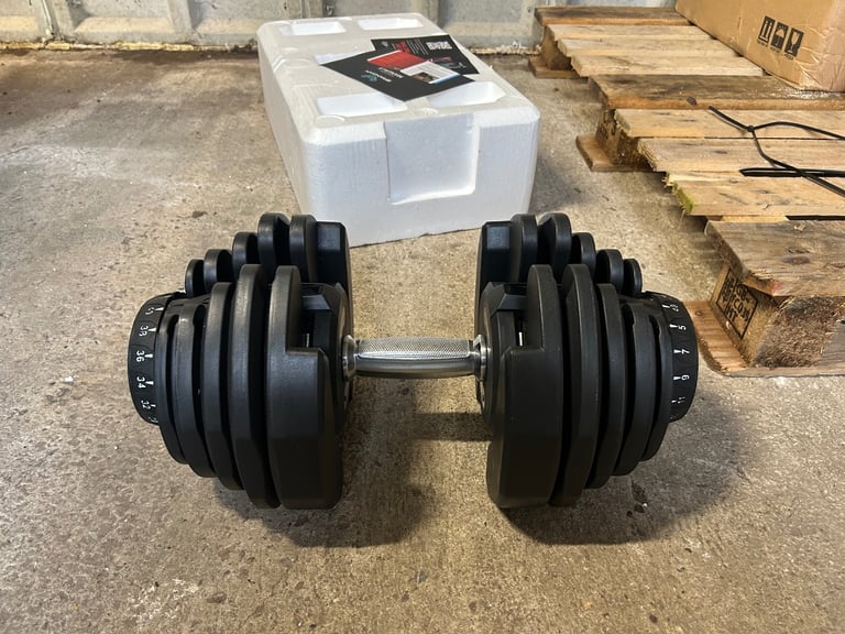 40kg adjustable dumbbells brand new gym weights