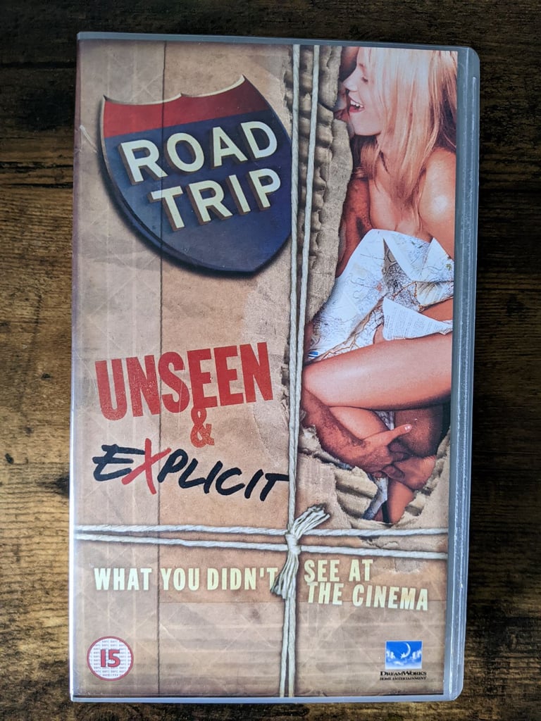 image for Road Trip unseen and Explicit VHS vidro tape