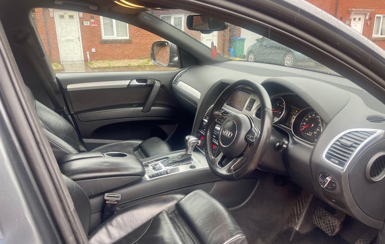 2013 (63) Audi Q7 3.0 TDI Quattro S Line Plus Black Edition Auto 8 Speed