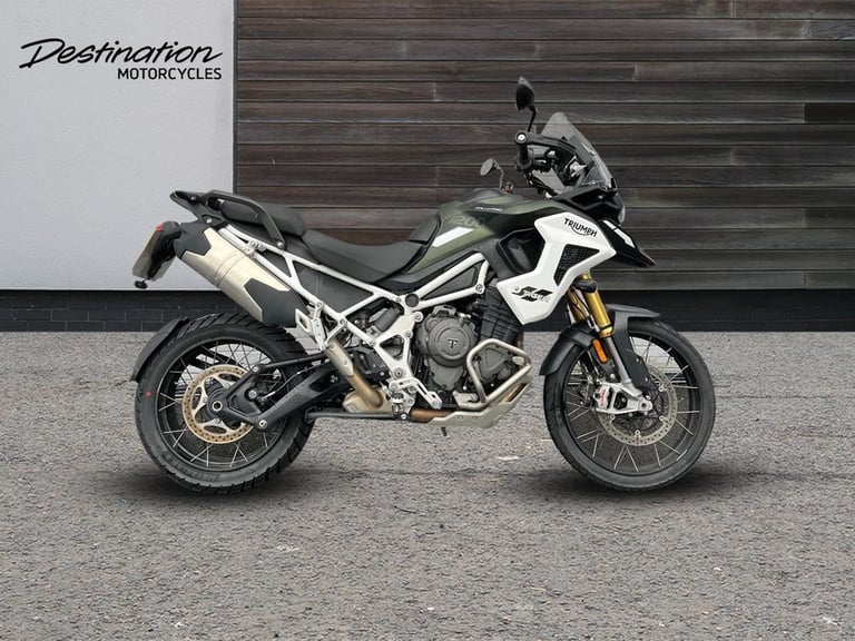 2023 Triumph Tiger 1200 RALLY PRO Petrol green Manual