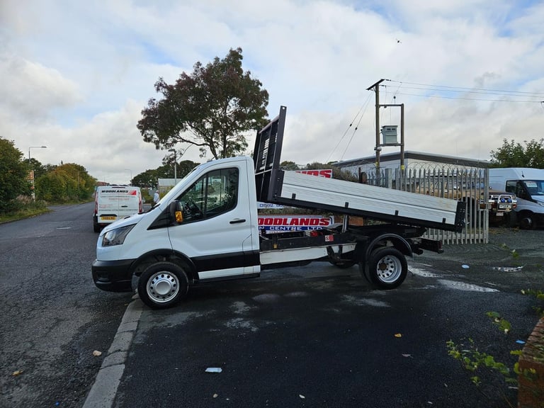 2020 ON 20 PLATE FORD TRANSIT 350 LEADER 130BHP TDCI RWD LWB TIPPER PICK UP ULEZ