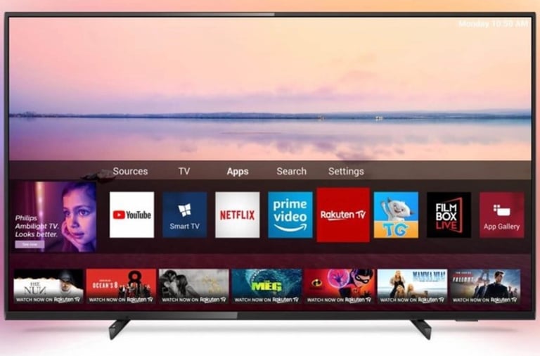 Philips 50PUS6754/12 50 Inch 4K Ultra HD HDR 