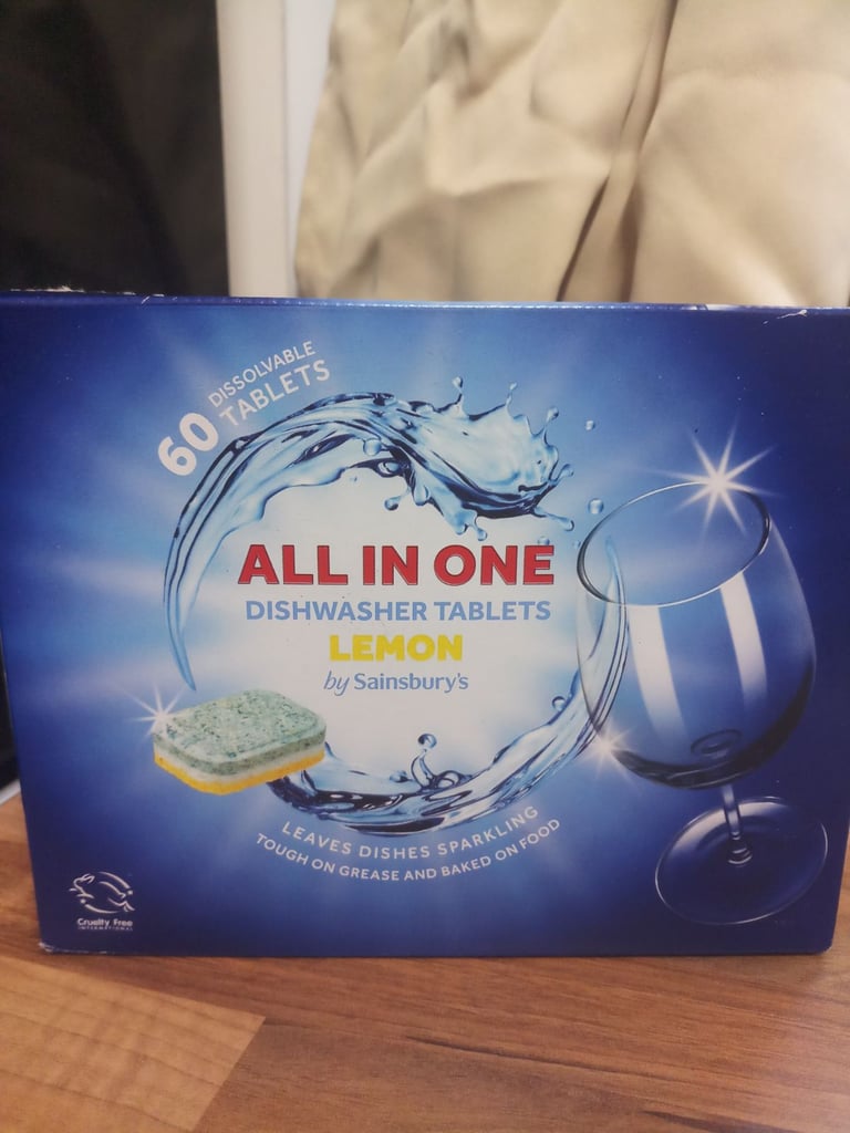 All-in one Sainsbury's dishwasher Tablets (59 tablets)