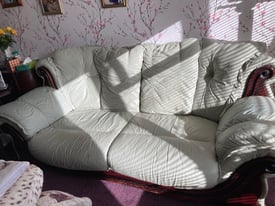 Free 3 seater leather sofa 