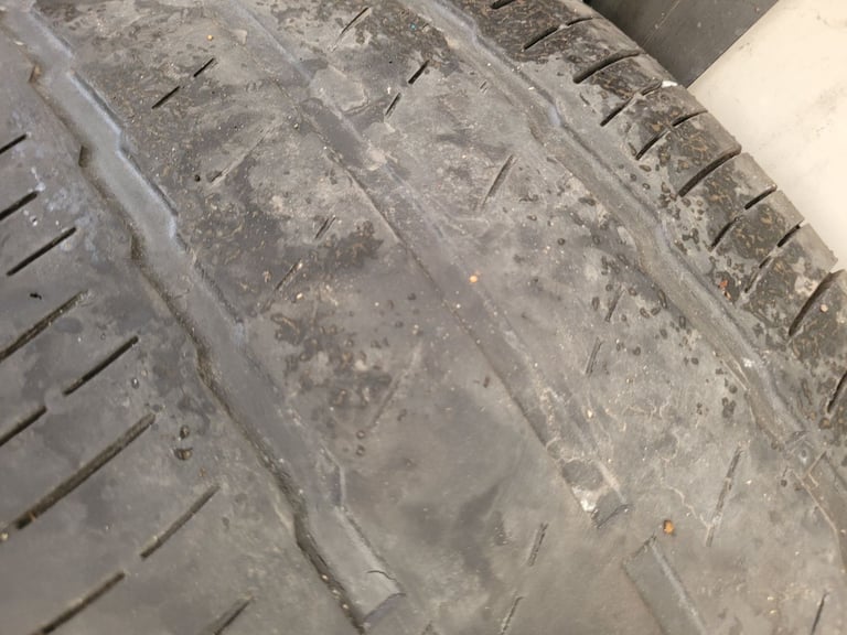 4x mercedes sprinter 6 stud wheels and tyres size 235 65 16c 
