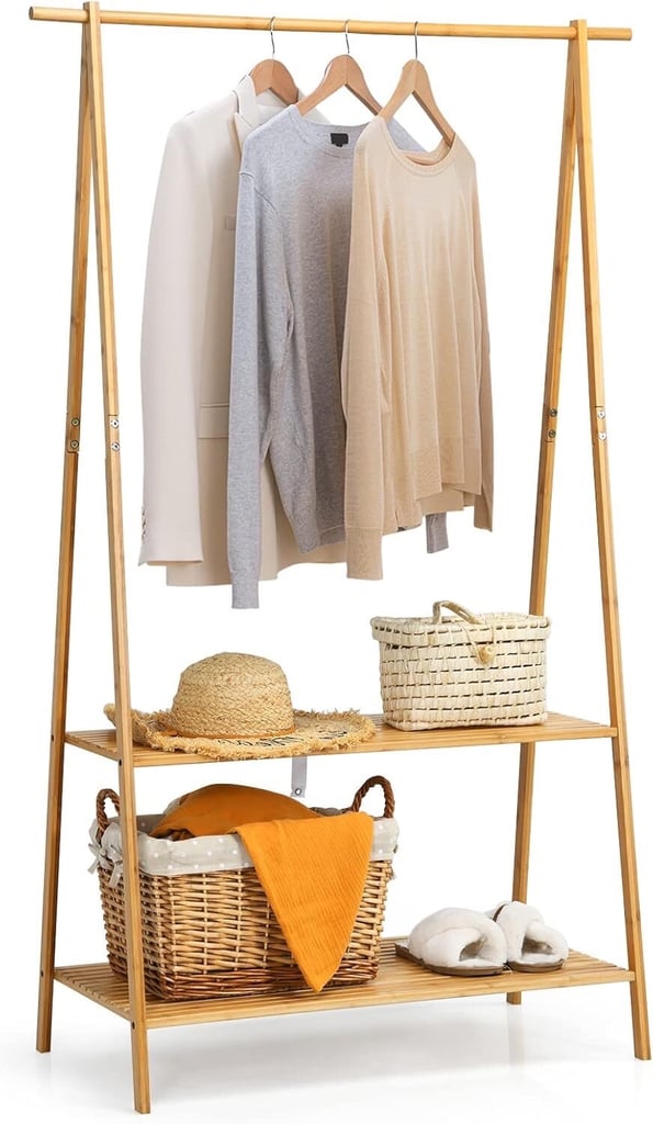Bamboo Clothing Rack