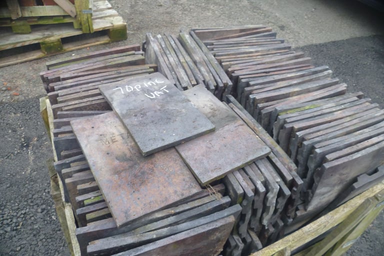 Reclaimed Roof tiles Rosemarys And Brindle Tiles Slates Stafforshire Blue tiles 