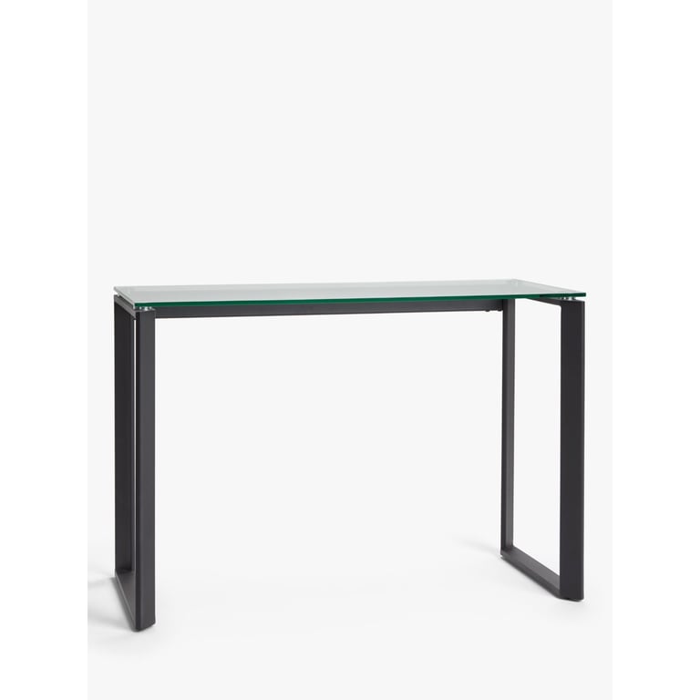 John Lewis Glass Tropez Desk 
