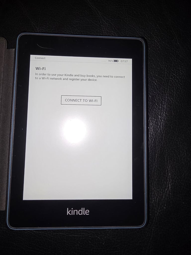 Kindle 7 wifi with hard case.