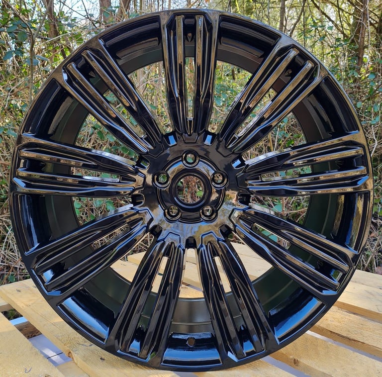 NEW 20" VELAR STYLE ALLOY WHEELS FITS 5X108 RANGE ROVER EVOQUE VOLVO FORD JAGUAR