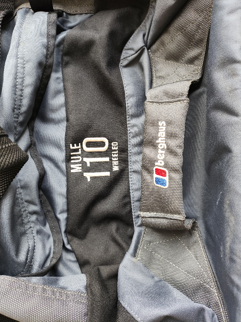 Berghaus 110 Litre Mule Wheeled Holdall bag