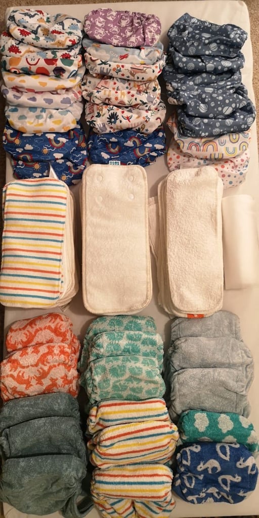 image for Re-usable nappies with inserts