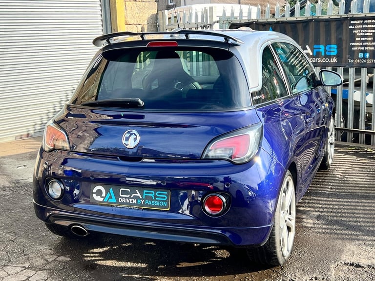 2017 Vauxhall ADAM 1.4T S 3dr HATCHBACK PETROL Manual
