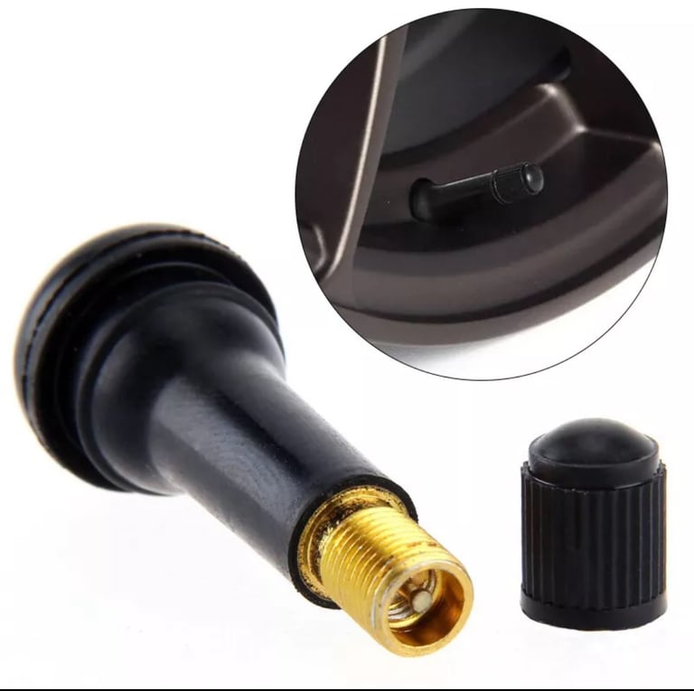 Tubeless tyre valves TR414  1x set of 5