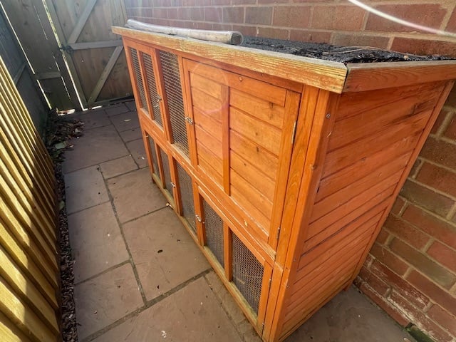 image for 5ft double tier rabbit hutch