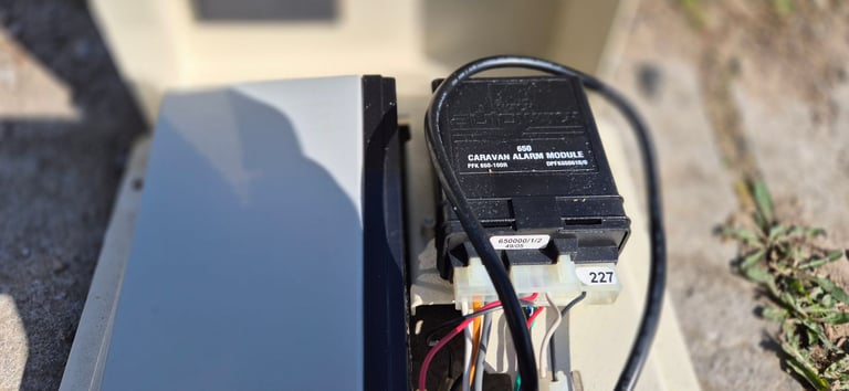 AUTOWATCH 650, SAS and IDM3 alarm system for camper caravan motorhome boat.