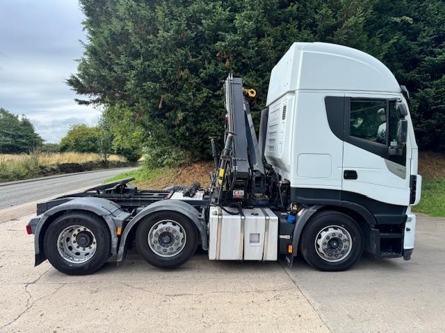 2019 19 Iveco Stralis 460 EURO 6 6x2 Hiab x-duo 148 4 extension crane 264,000KMS